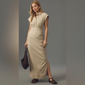 Anthropologie cap sleeve dress